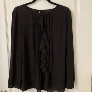 Black Crepe Blouse